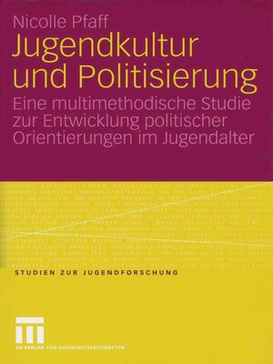 cover image of Jugendkultur und Politisierung